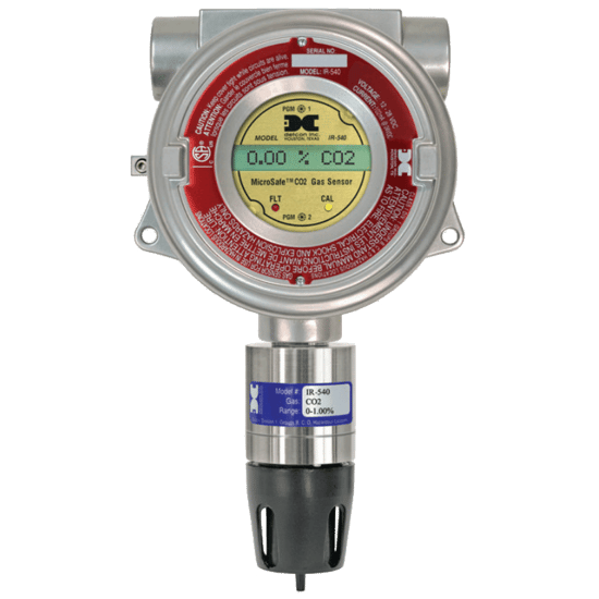 Detcon Carbon Dioxide Sensor, IR-540
